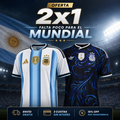 Promo 2x1 Selección Argentina 2026 | Titular + Suplente
