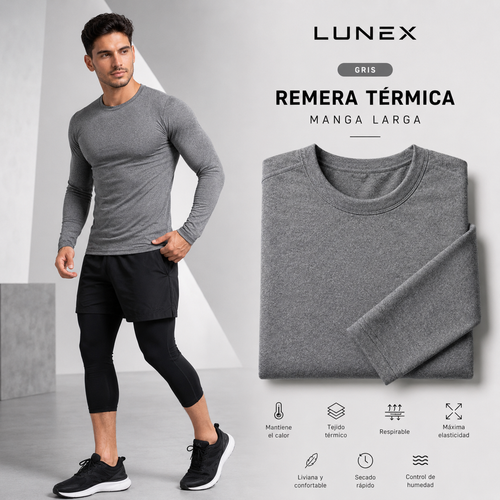 3x1 | Remeras termicas hombres
